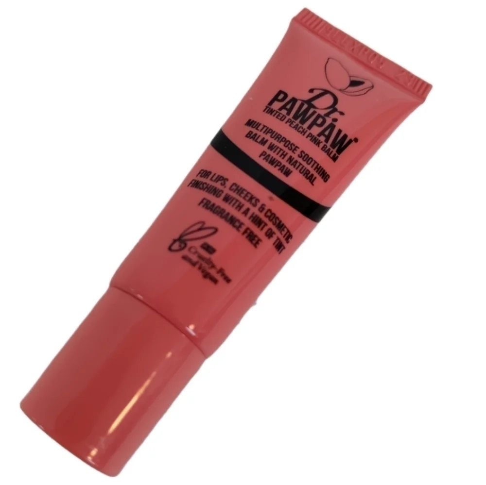 DR PAWPAW Lip Balm Healing Peach Pink New